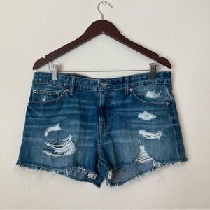 Lucky Brand the Cut Off Distressed Denim Shorts | NWT